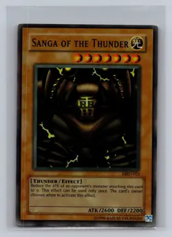 Yugioh Sanga of the Thunder MRD-E025 Super Rare NM - Image 1
