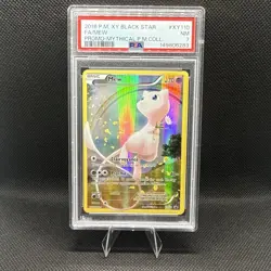 2016 Pokemon Black Star Promo - Mew - PSA 7 Full Art Mystical Collection XY110 - Image 1