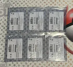Pokemon Center Exclusive Stamped TCG Lechonk Promo Card Sealed Lot of 6 Sealed - Image 2