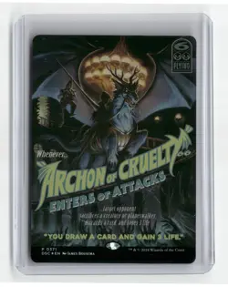 Archon of Cruelty (Showcase) Commander: Duskmourn: House of Horror Foil - Image 1