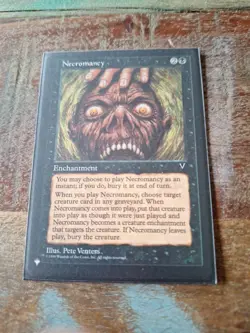 MTG Necromancy the List Visions Regular Uncommon NM Regular - Image 1