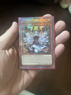 Blazing Cartesia the Virtuous Quarter Century Secret Rare Card RA04-EN041 - Image 2