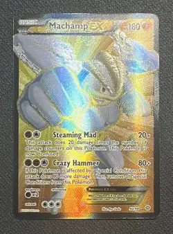 Machamp EX Full Art Holo Card 90/98 XY-Ancient Origins Ultra Rare - Image 1
