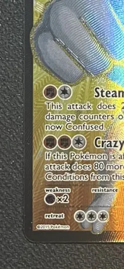 Machamp EX Full Art Holo Card 90/98 XY-Ancient Origins Ultra Rare - Image 3