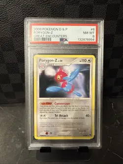 2008 Pokemon Porygon-Z Holo #6/106 Great Encounters PSA 8 NM-MT TCG Card - Image 1