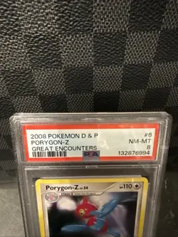 2008 Pokemon Porygon-Z Holo #6/106 Great Encounters PSA 8 NM-MT TCG Card - Image 3