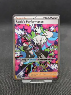Roxie's Performance SIR 121/086 Chaos Rising Pokemon Card MINT! - Image 1