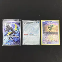Pokemon 3 Card Lot | Inteleon IR Crabominable IR Teal Mask Ogerpon Holo NM - Image 1
