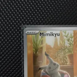 Mimikyu SVP 075 Paldean Fates ETB Full Art Holo Non-Sealed PROMO Pokemon Card - Image 2