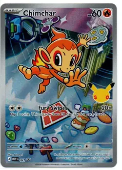 Chimchar 041 Holo Mega Evolution Promo Pokemon Card - Image 1