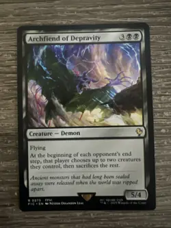 Archfiend of Depravity Commander: Final Fantasy Regular - Image 1