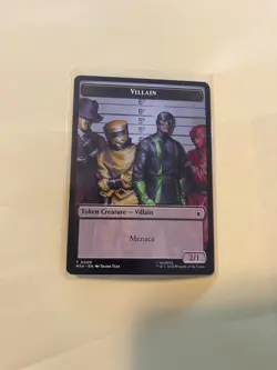 MTG: Super Heroes: MSH/MSC - (0032) Robt Hero (0009) Villain - Token - Image 2
