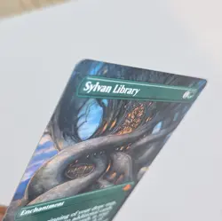 Wizards of the Coast Sylvan Library Dominaria Remastered Borderless Regular #441 - Image 3