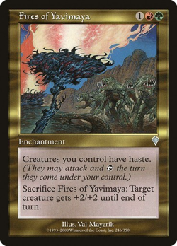 MTG - Fires of Yavimaya - Invasion - Magic the Gathering - Image 1