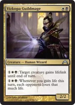MTG Vizkopa Guildmage - Foil, Gatecrash, Lightly Played, English - Image 1