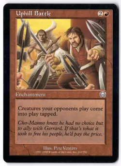 Uphill Battle MMQ 222 Magic: The Gathering UC NM - Image 1