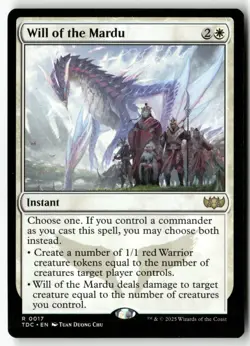 Will of the Mardu 17 Commander: Tarkir: Dragonstorm Rare NM - Image 1