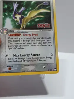 Delcatty 8/108 Stamped Reverse Holo EX Power Keepers Pokemon Card NM SWIRL - Image 4