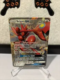 Scizor GX 90/168 Sm-Celestial Storm Holo Pokemon Card - Image 1