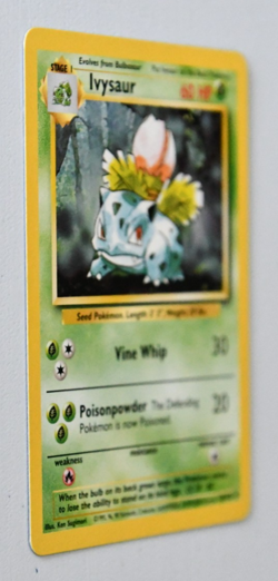 Ivysaur 030/102 Pokemon Base Set Regular, Ungraded, Excellent to Near Mint - Image 3