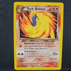 2002 Pokemon Neo Destiny Dark Quilava #39/105 - Image 1