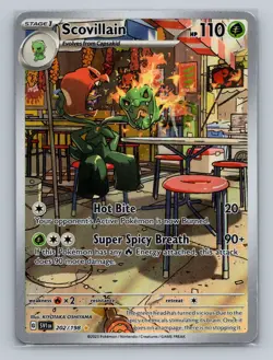 Pokemon SV01: Scarlet & Violet Base Set #202/198 Scovillain - Image 1