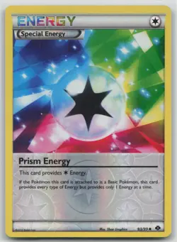 Prism Energy 93/99 Uncommon Next Destinies Pokemon Reverse Holo Lightly Played - Image 1