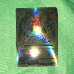 The Pokemon Company M Charizard EX Mega Full Art Holo Ultra Rare 220 HP 101/108 - Image 1