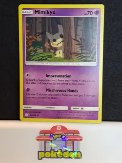 Pokemon - Mimikyu 96/236 - Cosmic Eclipse - Uncommon - Near Mint - Image 1