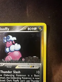 The Pokemon Company Pokemon TCG Dark Flaaffy 33/109 Team Rocket Returns Rev Holo - Image 3