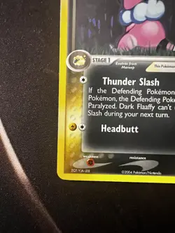 The Pokemon Company Pokemon TCG Dark Flaaffy 33/109 Team Rocket Returns Rev Holo - Image 5