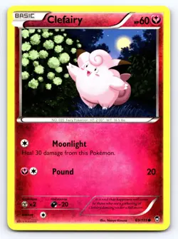 Clefairy 69/111 Common Furious Fists Lightly Played - Image 1