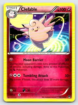 Clefable 82/122 Rare BREAKpoint Pokemon Lightly Played - Image 1