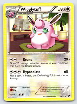 Wigglytuff 79/99 Rare Next Destinies Pokemon Lightly Played - Image 1