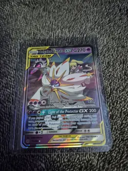 Pokemon Solgaleo & Lunala GX 75/236 Cosmic Eclipse TAG TEAM Holo EN - Image 1