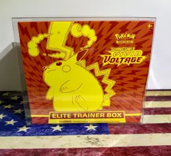Pokemon TCG Vivid Voltage Elite Trainer Box (ETB) NEW SEALED w/Plastic Case⚡⚡ - Image 1