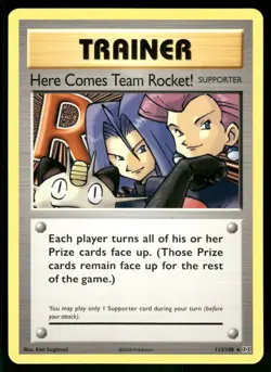 Here Comes Team Rocket! 113/108 XY - Evolutions Pokemon - Image 1