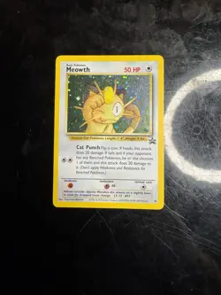 Pokemon Meowth 10/53 Wotc Promo Holo 50 HP ENG Basic Pokemon TCG - Image 2