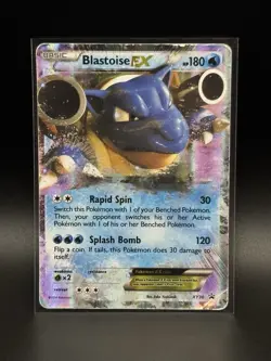 2014 Pokemon Black Star Promo - XY30 Blastoise EX Holo - HP - Image 1