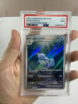 Pokemon Wartortle 171 151 Illustration Rare PSA 9 - Image 2