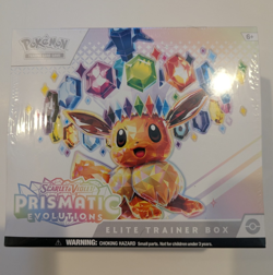 Pokemon TCG Scarlet & Violet Prismatic Evolutions Elite Trainer Box Eevee 2025 - Image 1