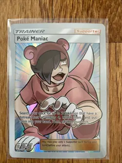 Poke Maniac (Full Art) 236/236 Sm-Unified Minds NM Pokemon TCG - Image 1