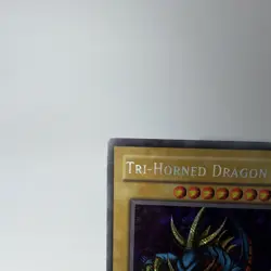 Konami Yu-Gi-Oh! Tri-Horned Dragon LOB-000 Secret Rare Holo Unlimited - Image 5