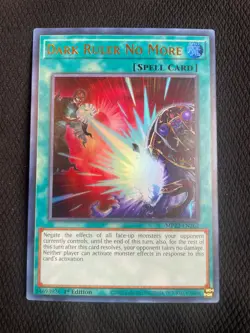 Yu-Gi-Oh! TCG Dark Ruler No More MP22 NM 1st Edition Ultra Rare - Image 1