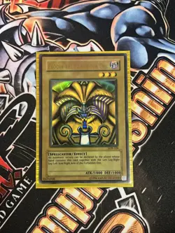 FADED Yugioh Exodia The Forbidden One LOB-124 FADED MISPRINT - Image 1