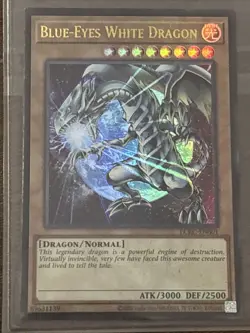 Blue-Eyes White Dragon (Version 3) LCKC-EN001 Legendary Collection Kaiba... - Image 1