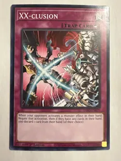 XX-clusion - DIFO-EN079 - Common - 1st Edition Yugioh Dimension Force Card NM - Image 1