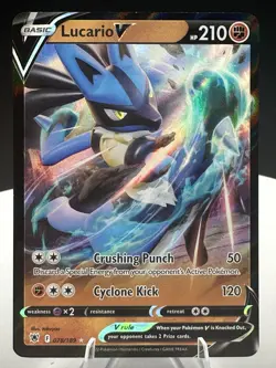 Pokemon TCG V & ex Card Lot Blaziken V Lucario V Jumbo Flareon ex LP/NM Holo - Image 4