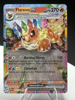 Pokemon TCG V & ex Card Lot Blaziken V Lucario V Jumbo Flareon ex LP/NM Holo - Image 5