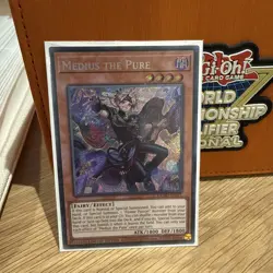 Yu-Gi-Oh DUAD-ENSP1 Medius the Pure Limited Edition Secret Rare Card - Image 1